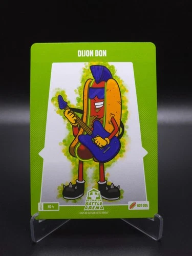 Dijon Don 2025 Bo Jackson Battle Arena Alpha Update Hot Dog Card #HD-4