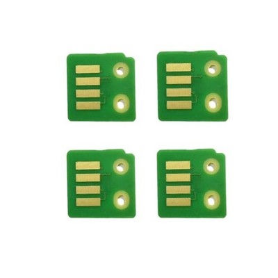 4Pcs DMO 1461-1464 Toner Reset Chip for Xerox Workcentre 7120 7125 7220 7225 Car
