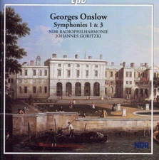 George Onslow - NDR Radiophilharmonie, Johannes Goritzki - Symphonies 1 & 3 (CD,