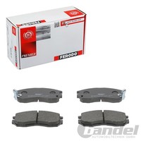 Ferodo ECO-FRICTION BremsbelÄGe Passend FüR Chrysler Sebring Hyundai Santamo MIT