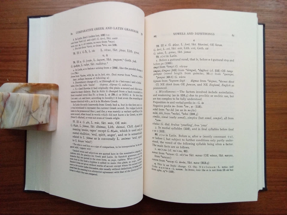 Comparative Grammar of Greek and Latin by Carl D. Buck UNIVERSITY OF CHICAGO - Image 4 of 4