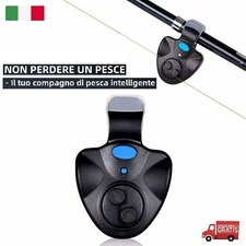 ALLARME CICALINO AVVISATORE Morso Toccata Abboccata pesce con sirena canna pesca