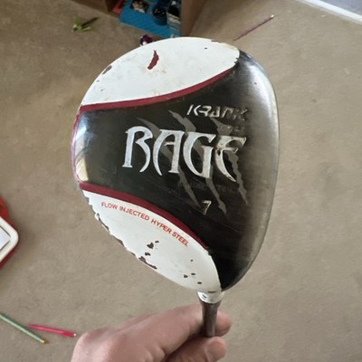 Used RH Krank Rage IMPACT  TECH 7 Wood Stiff Flex Graphite Golf Club 45 