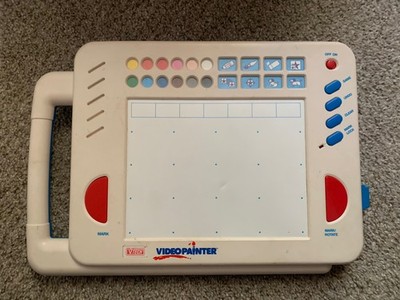 Vintage Vtech Video Painter TV Art Drawing Pad - No Pen No Power cable - WORKS