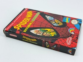 Spider-Man: Return of the Sinister Six (Nintendo Nes) Game/Box/Booklet Authentic