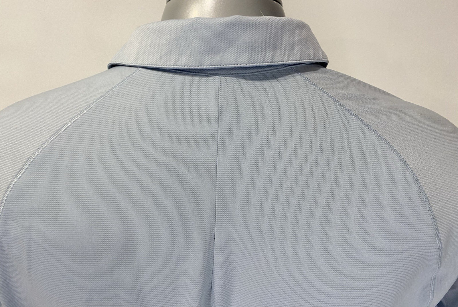 Lululemon Evolution M Medium Light Blue Polo Shir… - image 5