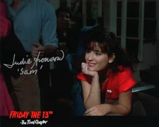 Judie Aronson Autographed Friday the 13th- The Final Chapter 8 x 10 Photo