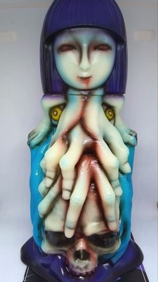 Kakkowarai Zakka Elizabeth Sofuvi Vinyl Figur Glow in the Dark GID Rare JapanKa