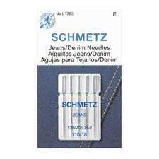 SCHMETZ Jean  Denim Sewing Machine Needles - Precision for 110/18