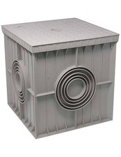 POZZETTO IN PLASTICA PP PVC CON COPERCHIO  30x30 -EDILIZIA