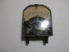 Antique Ammeter Reliance Instrument Co.  Type T Ammeter Steampunk