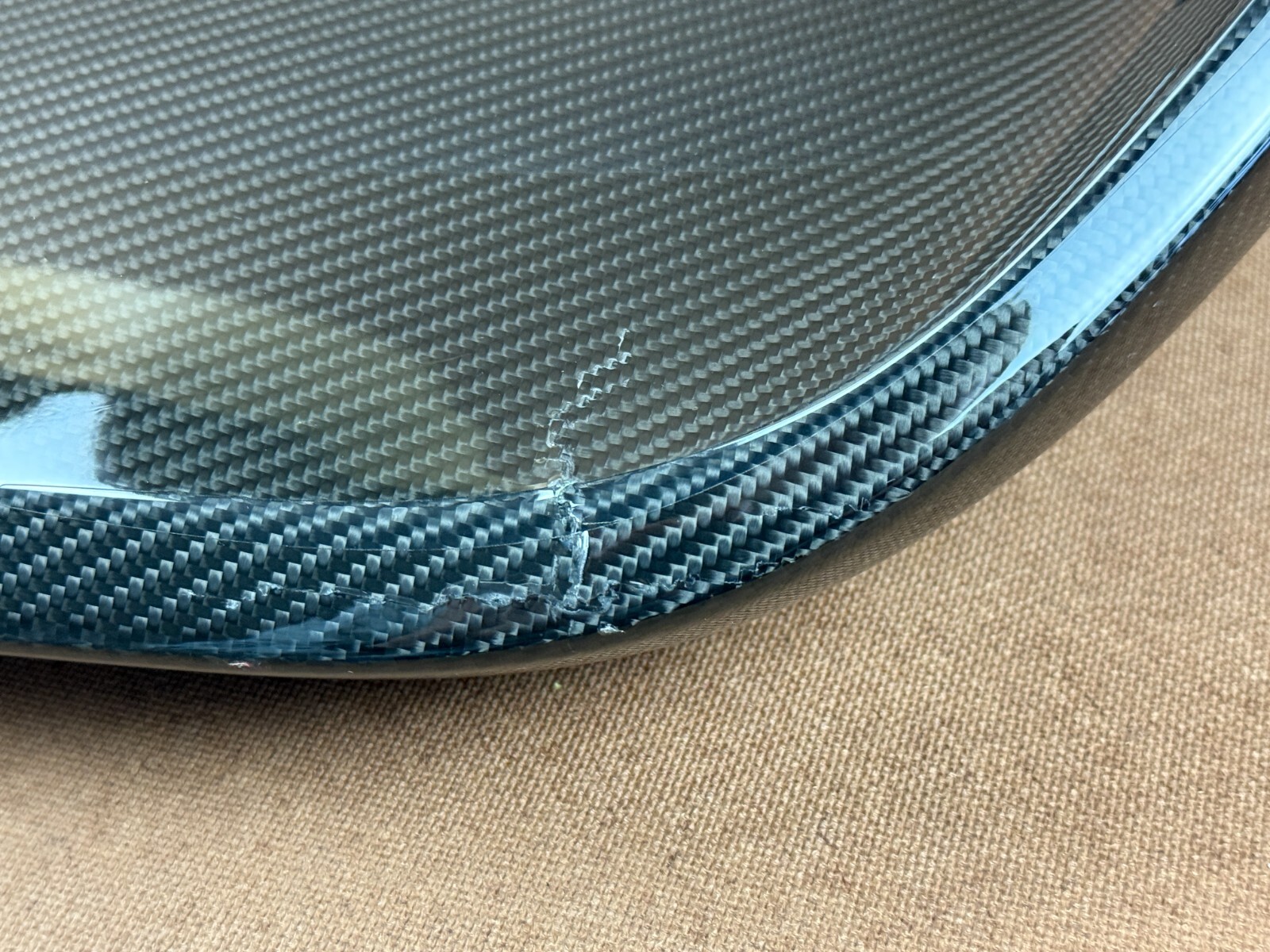 Nice! 2019-2023 Aston Martin DBS Rear Bumper Carbon Fiber Diffuser Valance OEM