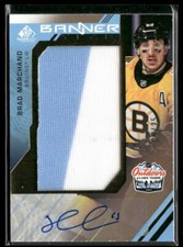 2021-22 SP Game Used Brad Marchand 2021 NHL LTGB Year Relics Auto #/25