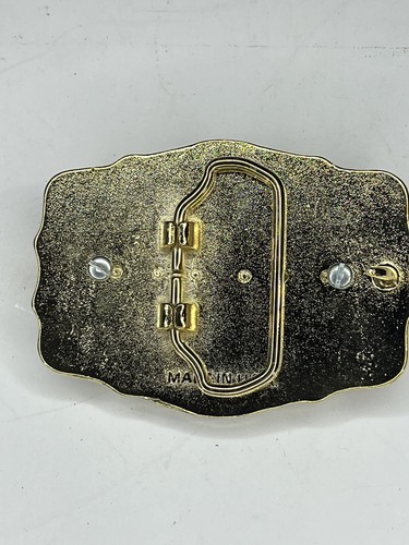 Fibbia per cintura John Wayne molto bella shinny appare nuova made in U.S.A - Foto 7 di 8