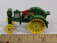 Waterloo Boy Red John Deere Green Farm Tractor Ertl Rare Vintage