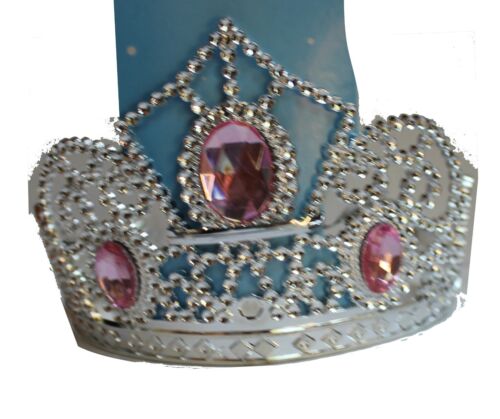 3.5" Tall Princess Tiara with Fake Jewel Blue Green and Pink to choose from - Picture 5 of 6