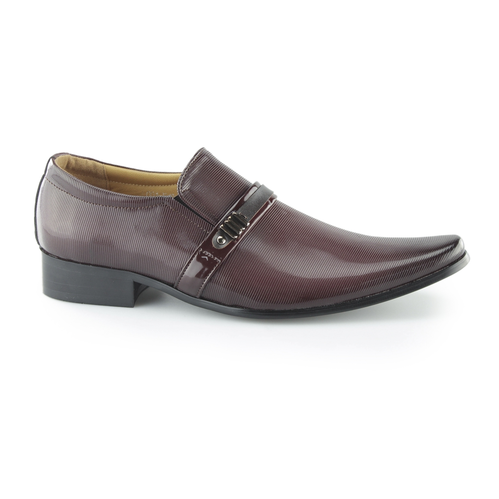 Mister Carlo Dauphin Mens Formelle Kleidung Abend Slip-on Slipper Schuhe Wein Mister Carlo Dauphin Mens Formelle Kleidung Abend Slip-on Slipper Schuhe Wein