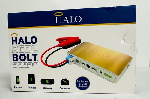 HALO ACDC Bolt 58830 mWh Portable Phone Laptop Charger Car Jump Starter ...