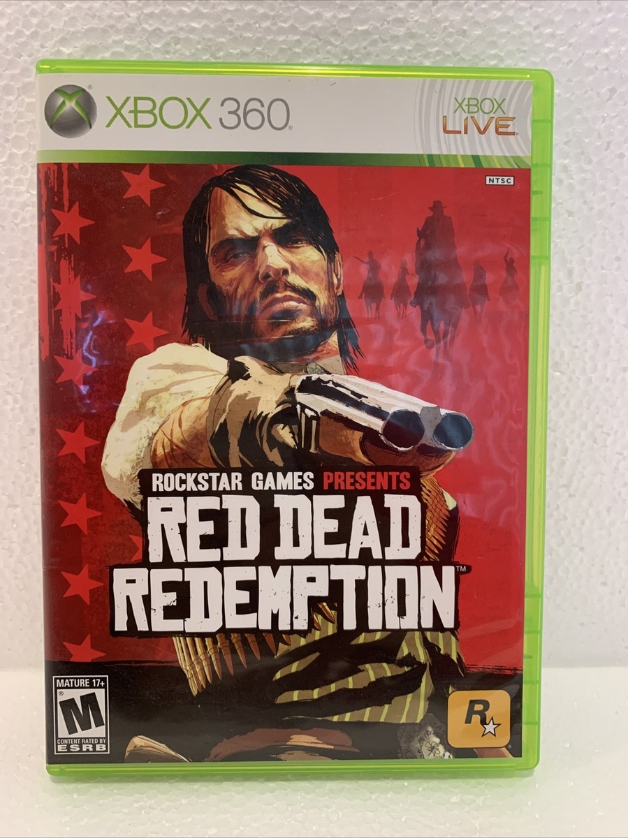 Red Dead Redemption XBOX 360 case Manual Disc 710425398216| eBay