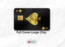 Ace of Spades Black | Credit Card Cover | Credit Card Skin | Credit Card Sticker