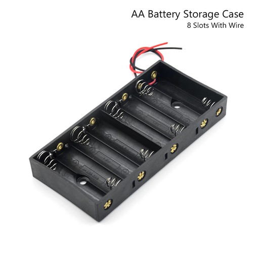 1 2 3 4 Way Portable Container Storage Box AAA AA Battery Case Power Solution - Zdjęcie 14 z 20