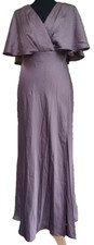 NWT ASTR The Label Dress Flutter Sleeve Dress Classic Dusty Mauve Sz Medium
