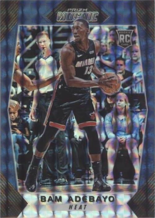 2017-18 Panini Prizm Mosaic - Bam Adebayo #86 Blue (RC) for sale