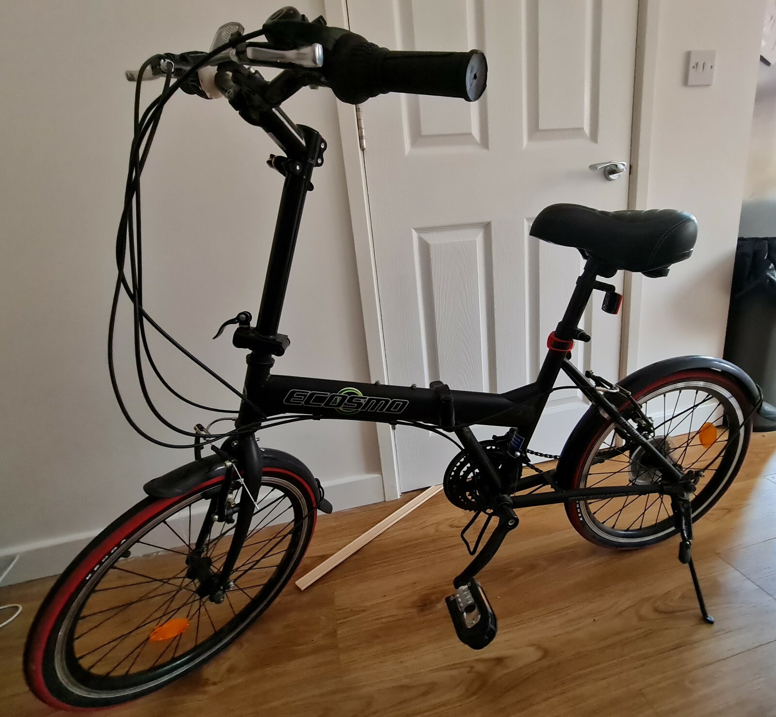 21-Speed Folding City Bicycle 