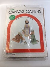 Leisure Arts Plastic Canvas Kit Three Kings Pop-Out Christmas 433 NEW Sealed PKG