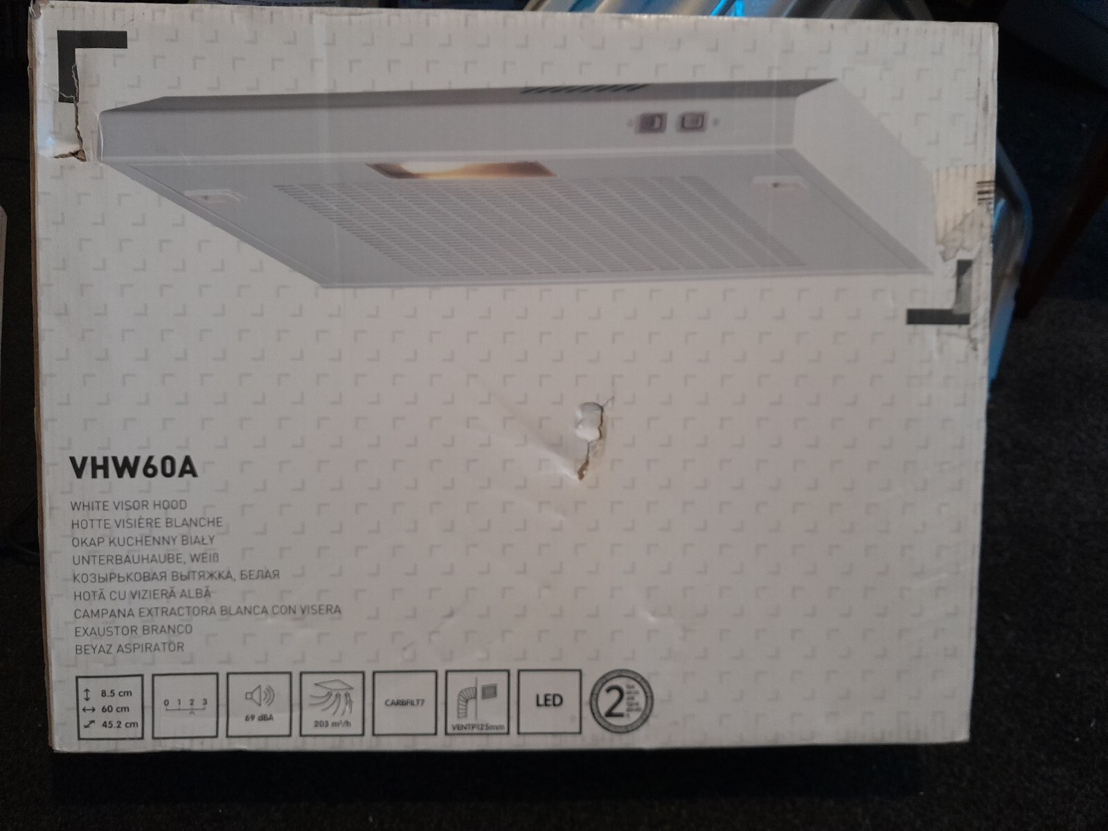 Vhw60a Cooker Hood eBay