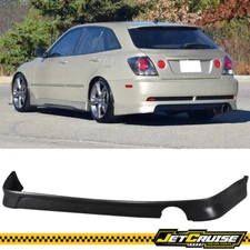 Fits 02-05 Lexus IS300 Sportcross Wagon Rear Bumper Lip Spoiler Unpainted PU