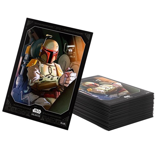 Star Wars: Unlimited Art Sleeves: Boba Fett New - Picture 2 of 2