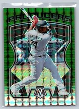 2021 Panini Mosaic #P12 Eloy Jimenez White Sox Prizm  Producers Green