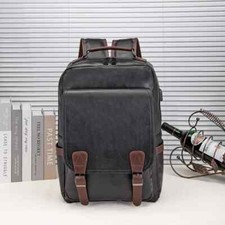 Retro Men's Backpack Fashionable Business Backpack Large Capacity Travel Bag