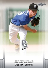 10-Count Lot Justin Jarvis 2017 Leaf Perfect Game NIKE All-American Rookies