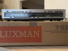 LUXMAN T-530  T 530  - Vintage Stereo Tuner - Original Packaging