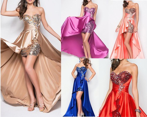 Vestiti Donna - Abiti Lunghi Sera Damigella Ballo - Eleganti per Sposa  Cerimonia | eBay