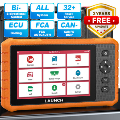 LAUNCH 919C Lite OBD2 Scanner All System Car Diagnostic Tools Active Test TPMS