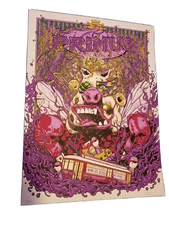 PRIMUS New Orleans LA Screen Print AP Poster SIGNED S/N  196/200 April 27th 2022