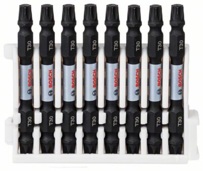 40x BOSCH Doppelklingen Schrauberbit Impact Control, T30-T30, 65 mm
