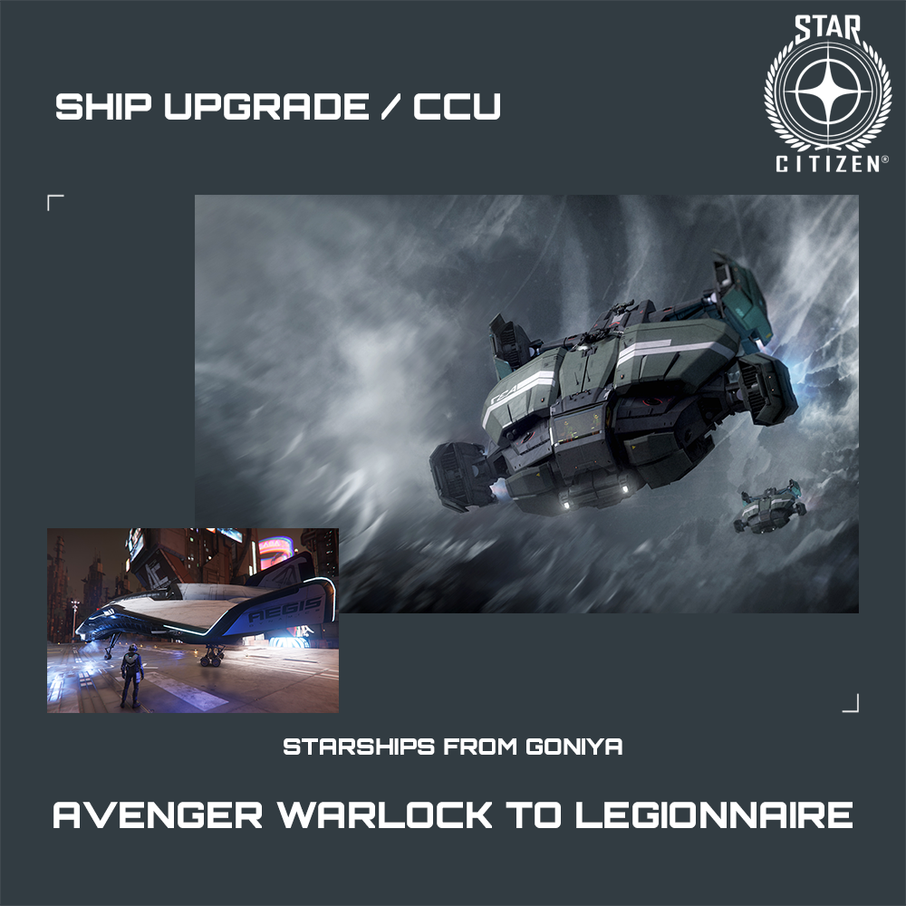 Star Citizen - CCU (Ship Upgrade) Pour Obtenir Le Vaisseau ANVIL LEGIONNAIRE - Code Numérique Neuf