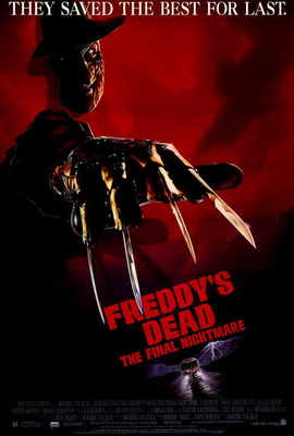FREDDY'S DEAD FINAL NIGHTMARE Movie POSTER 27x40 Robert Englund Lisa Zane Shon