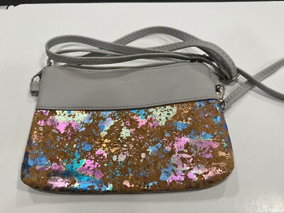 Pixie Mood Purse Shiny Grey Bag RP1