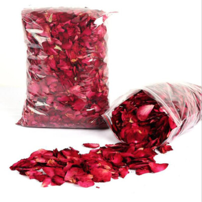 2 Packs Echte Rosenblätter Blütenblätter Spa Hochzeitsdekoration Blütenblätter