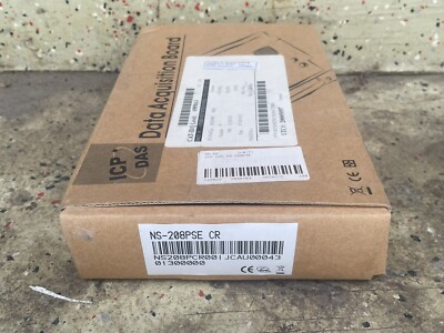 New ICP DAS NS-208PSE Unmanaged 8-Port Industrial 10/100 Base-TX Ethernet Switch