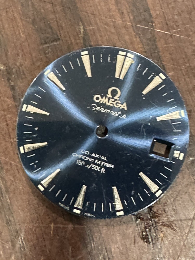 Omega Seamaster 150m 500ft Dive Watch with Striking Dial
