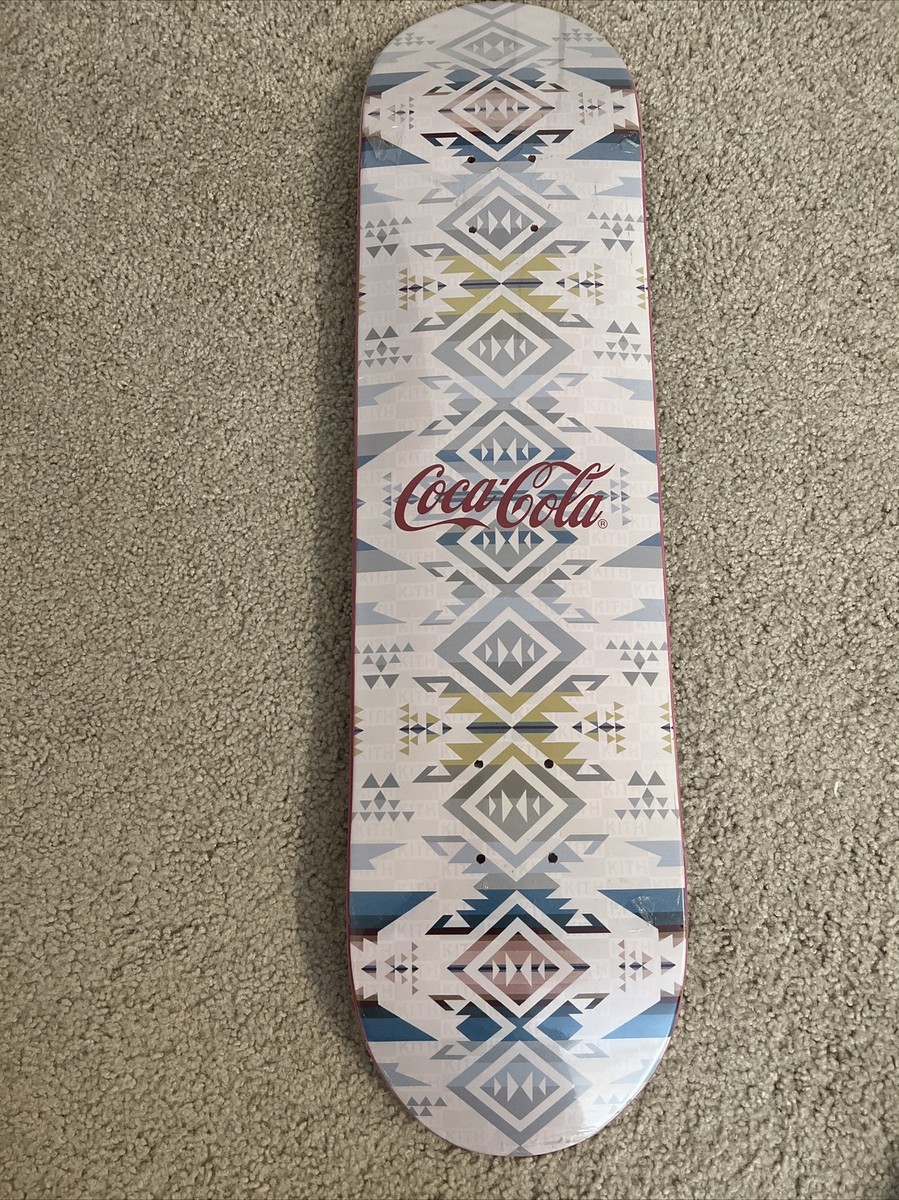 新品 KITH x Coca Cola x Pendleton スケートボード Kith Coca Cola Pendleton Kith X Coca Cola X Pendleton White Sand