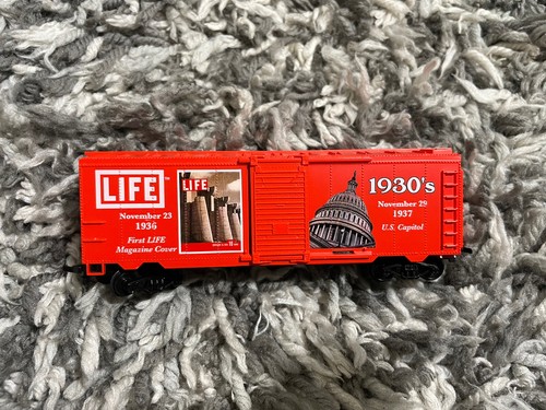 TRAIN LIFE-LIKE HO - Life Magazine Train Set - Santa Fe 6 Pieces 16 Track Piece - Picture 4 of 15