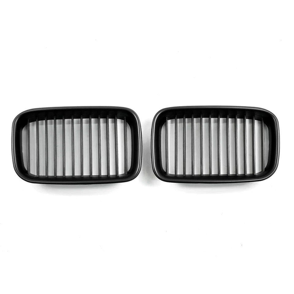 Rejilla delantera negra mate para BMW Serie 3 E36 92-96 318i 328i 328is M3 Foto 3 de 4
