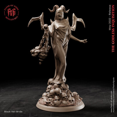 Black Veil Bride by Flesh of Gods | D&D | DnD | Print on Demand